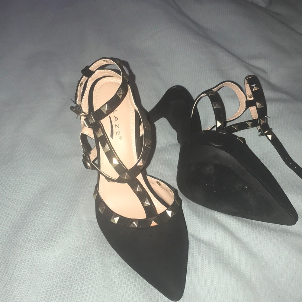 Black heels